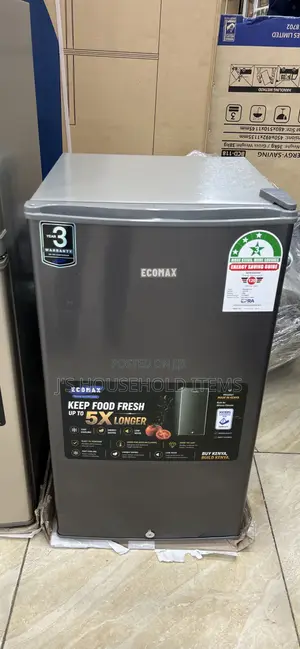 Ecomax 90 Litres Dark Silver Single Door Refrigerator With Free Guard