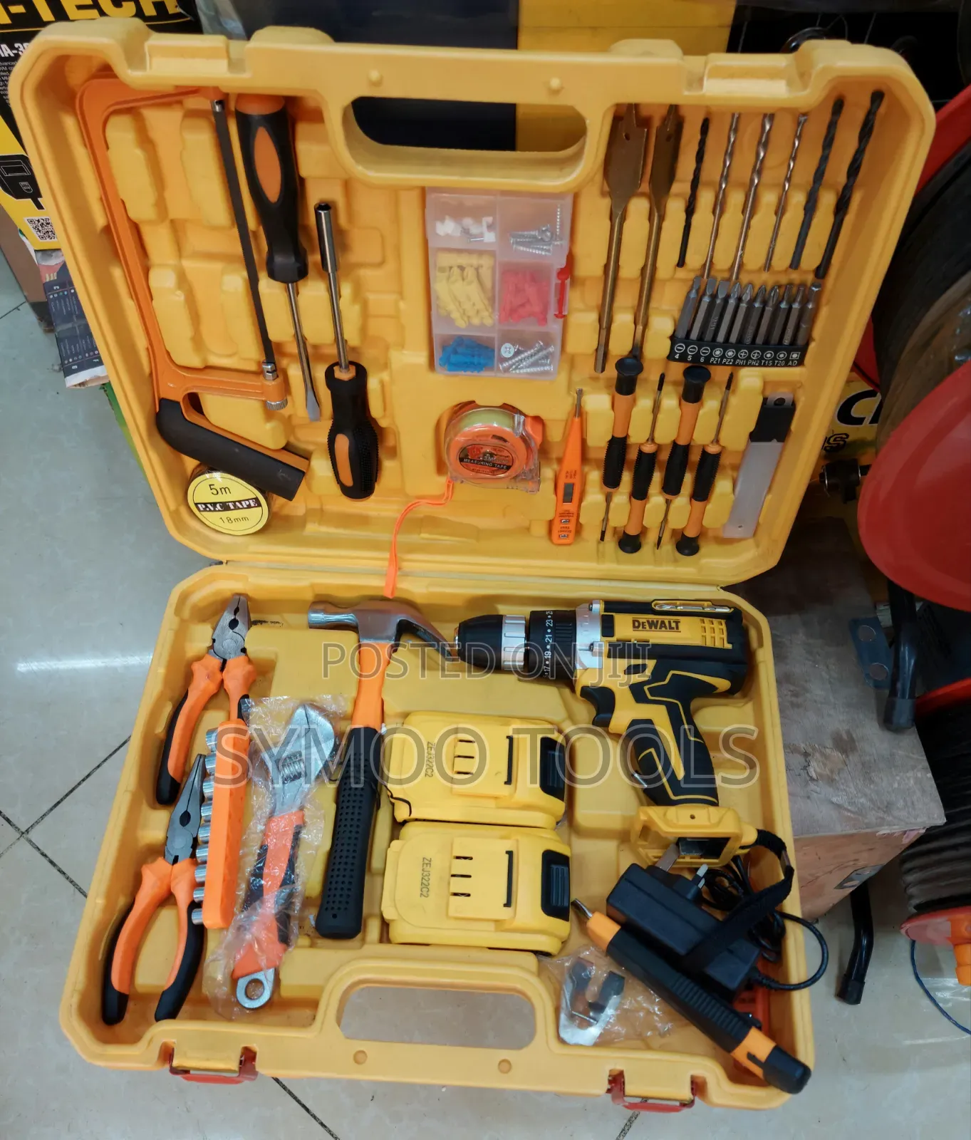 Efficient Cordless Dewalt Drillset