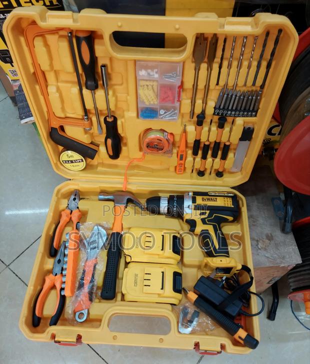 Efficient Cordless Dewalt Drillset