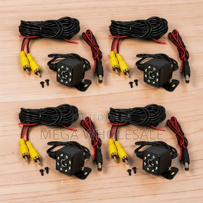 Clear Vision Wide-Angle Back Up 8 LEDs Car Rear Reverse Cameras.
