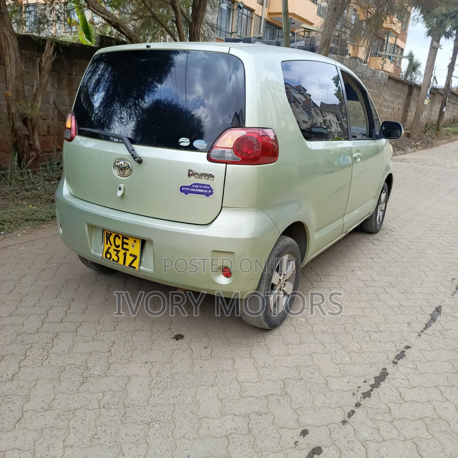 Toyota Porte 2008 Green