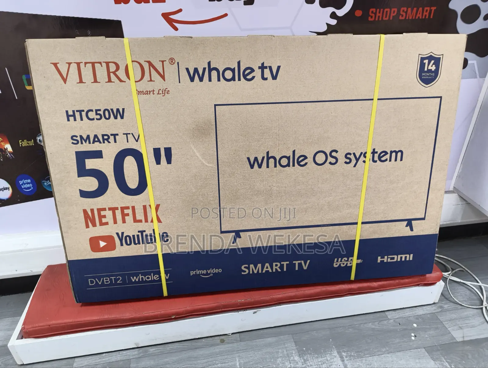 Vitron 50 Inch Whale TV HTC 50W 2026 Model