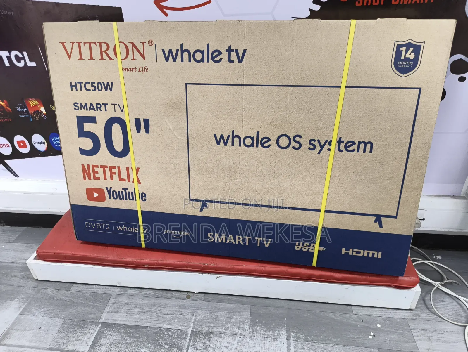 Vitron 50 Inch Whale TV HTC 50W 2026 Model