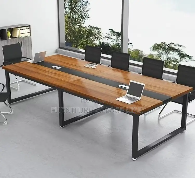 Boardroom Table; 2400mm Rectangular Conference Table