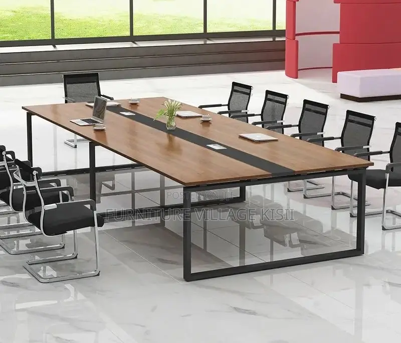 Boardroom Table; 2400mm Rectangular Conference Table