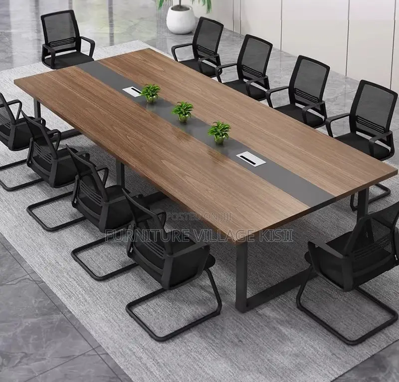 Boardroom Table; 2400mm Rectangular Conference Table