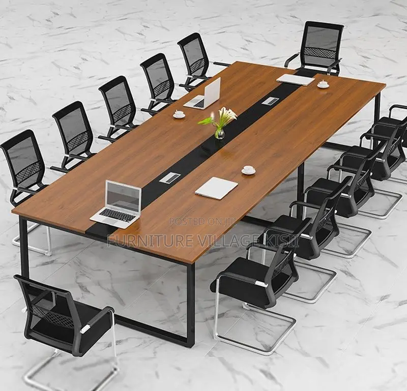 Boardroom Table; 2400mm Rectangular Conference Table
