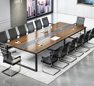 Boardroom Table; 2400mm Rectangular Conference Table