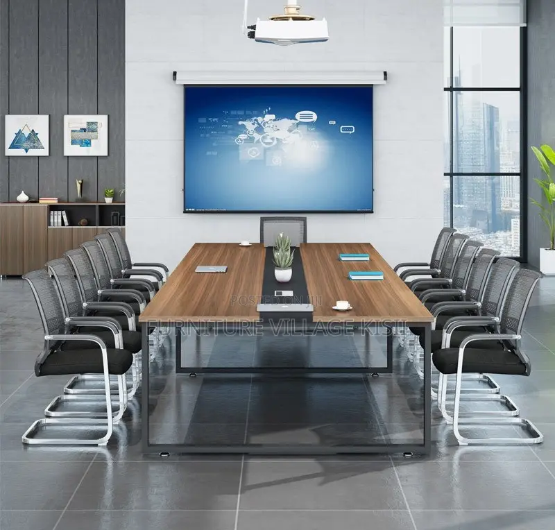 Boardroom Table; 2400mm Rectangular Conference Table