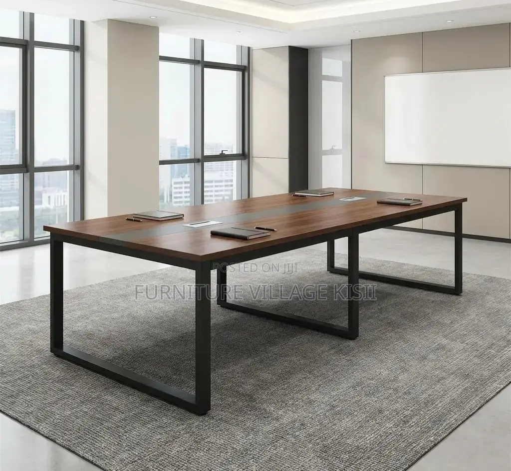 Boardroom Table; 2400mm Rectangular Conference Table