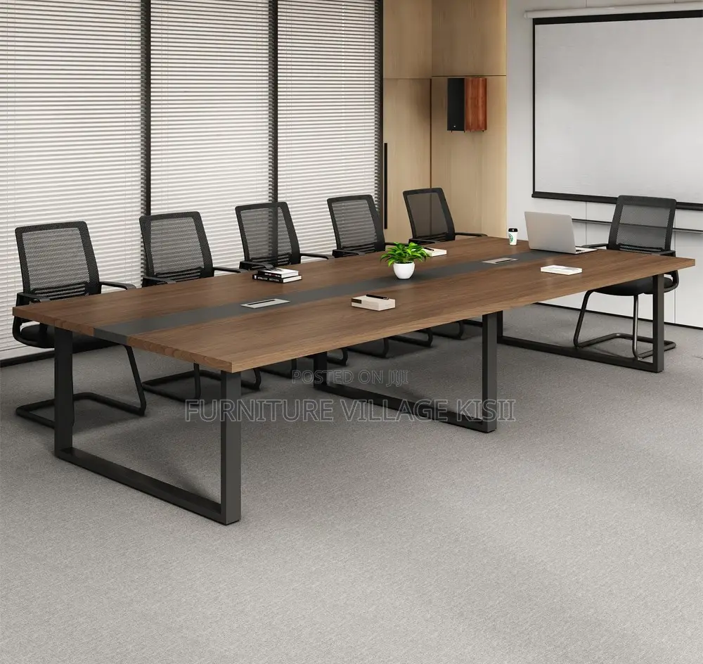 Boardroom Table; 2400mm Rectangular Conference Table