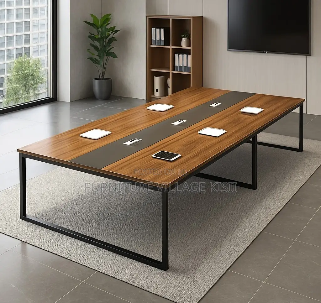 Boardroom Table; 2400mm Rectangular Conference Table