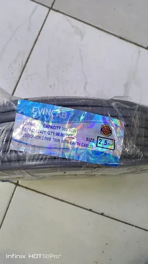 Twin With Earth Cable 2.5mm by 90m