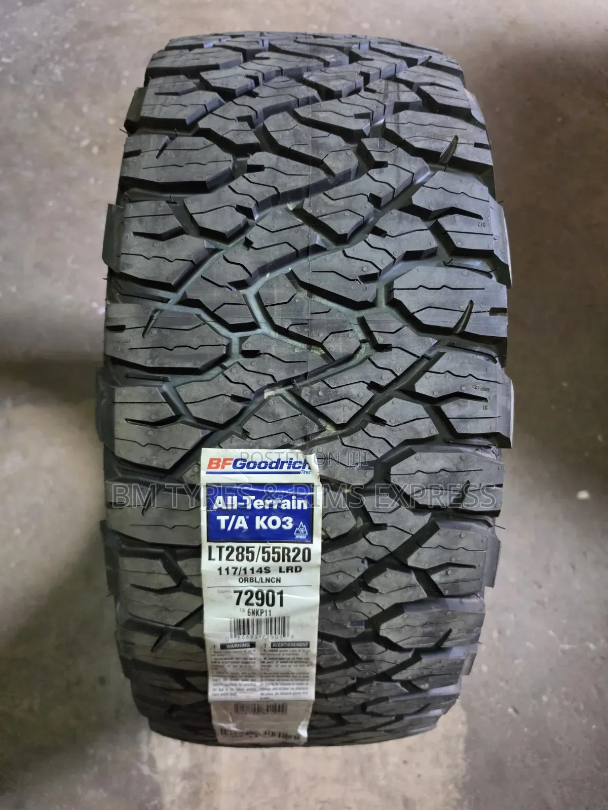 285 /55 R20 Bf Goodrich Tires ()