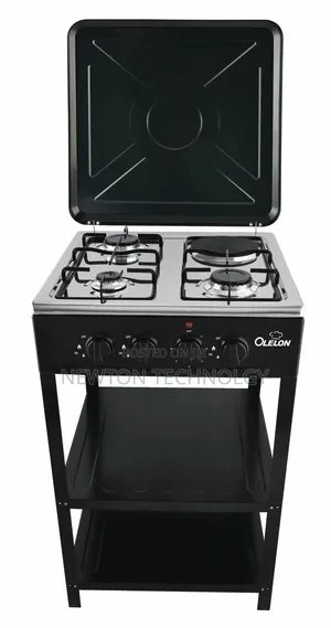 Olelon 3+1 Standing Cooker With Shelves