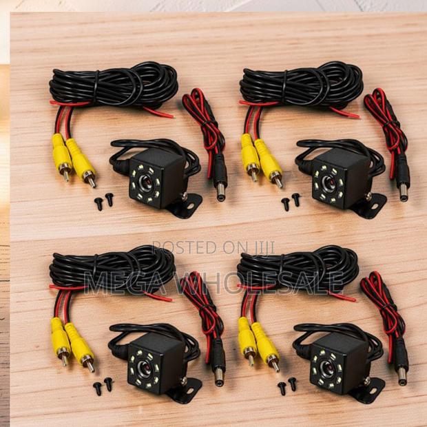 Night Vision Clear Back Up 8 LEDs Car Rear Reverse Cameras