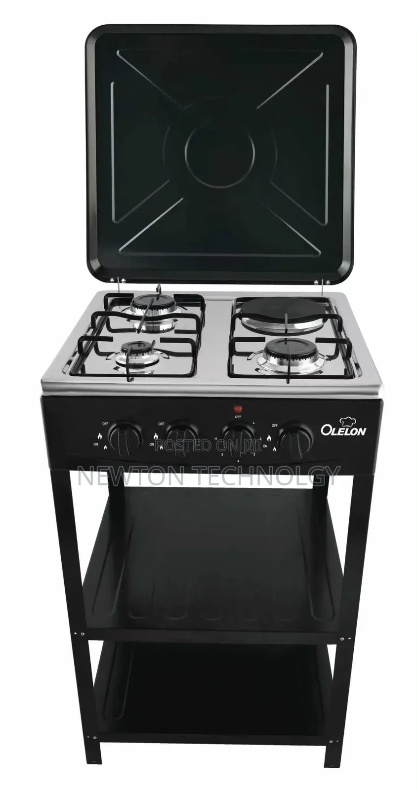 Olelon 3+1 Standing Cooker With Shelves