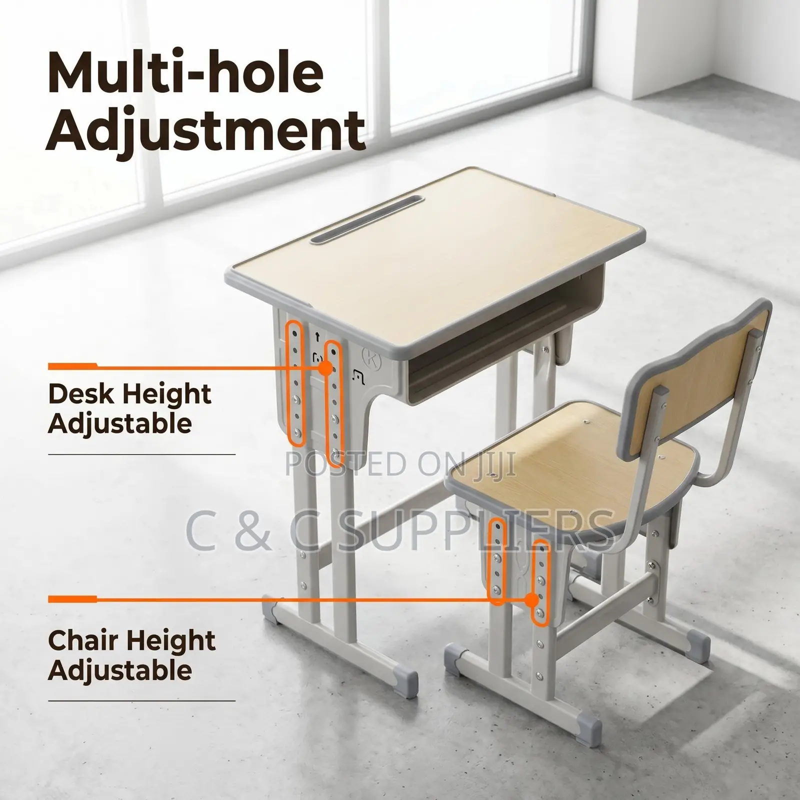 Modern Writing Kids Desk Chair