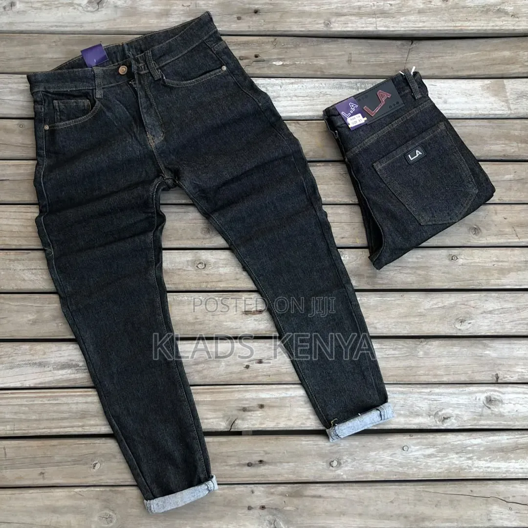 Men's Plain Jeans Non-Fade