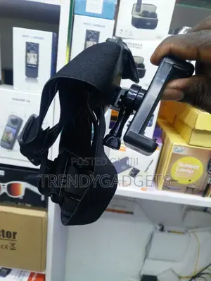 Adjustable Head Mount Phone Holder for POV Vlogging Sports