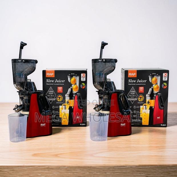 High Efficiency RAF R.2831 400Ml Slow Juicer Juice Extractor