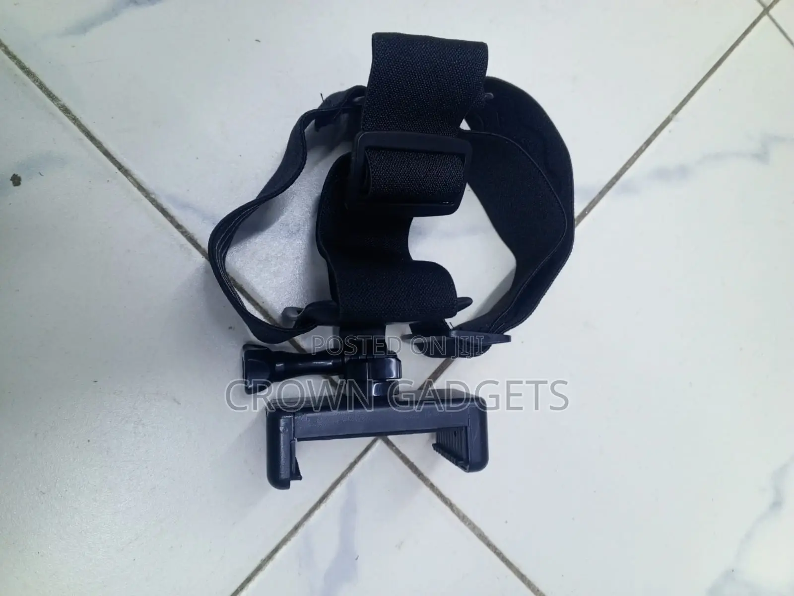 Headband Phone Clip Action Camera Mount for Cycling Vlogging