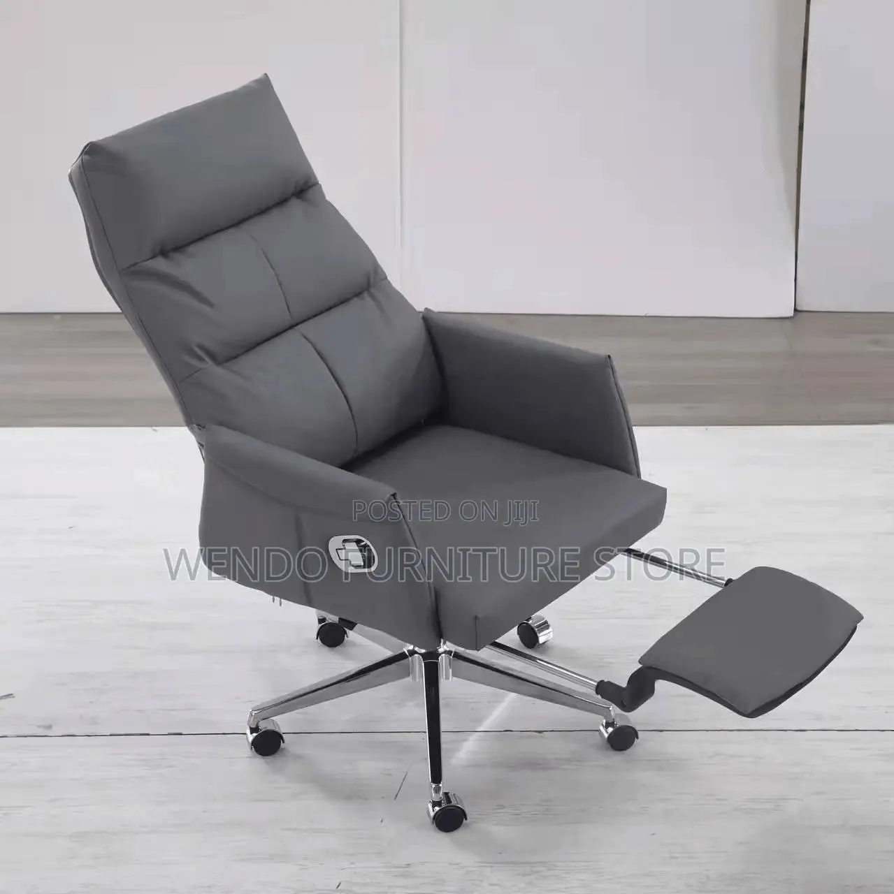 Office Chairs; Leatherette Executive Office High Backrest Chair