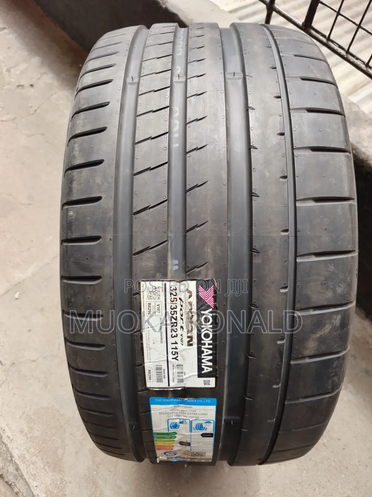 325/35r23 Yokohama Tyre Made in Japan