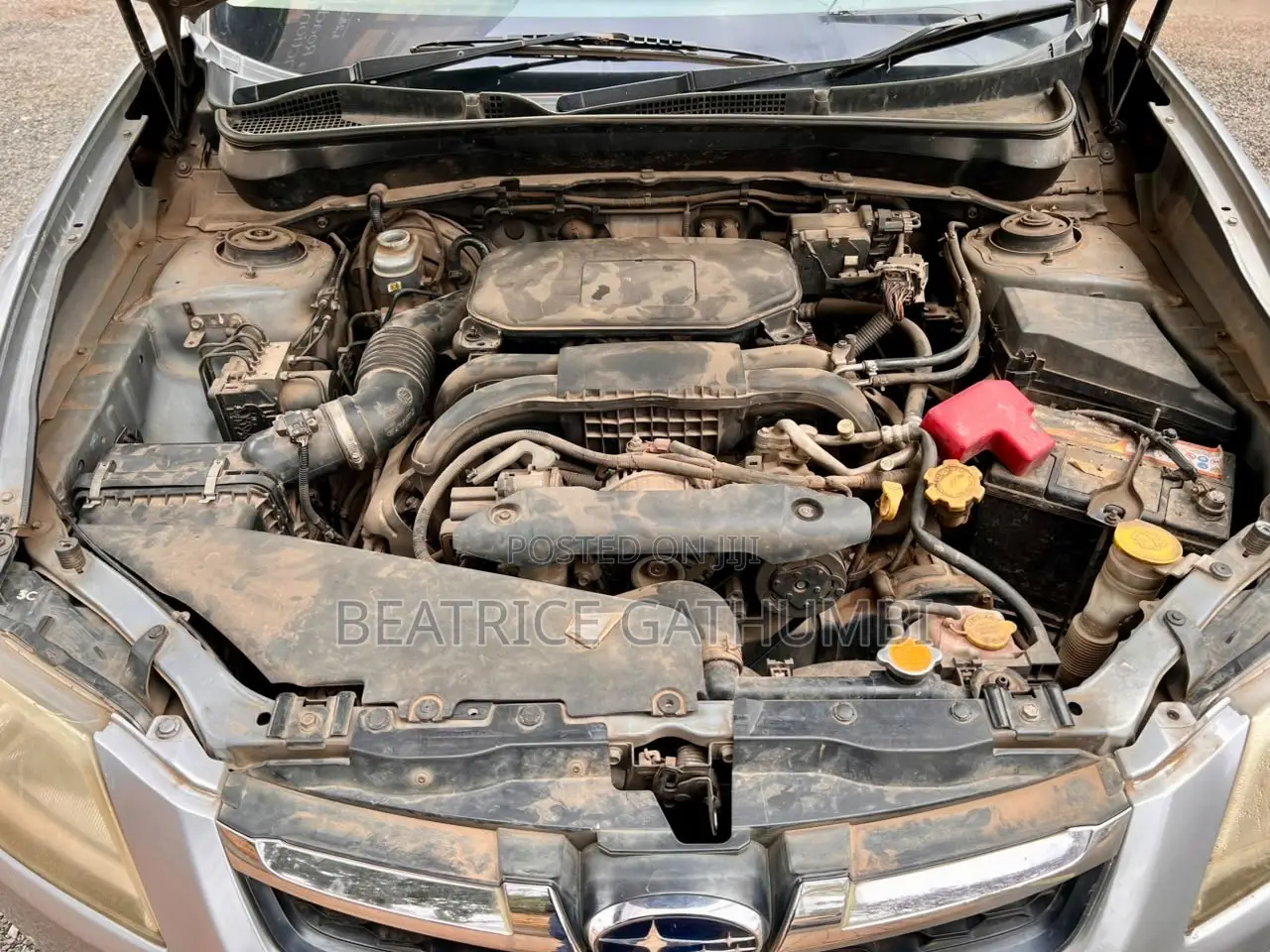 Subaru Exiga 2012 Silver