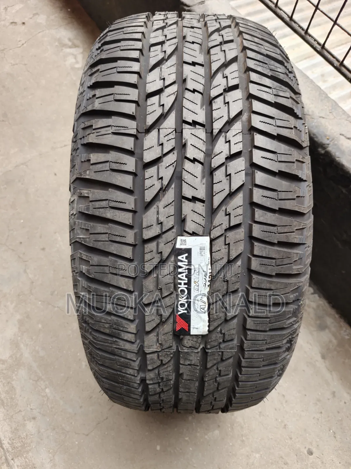 285/50r20 Yokohama Tyre Made in Japan
