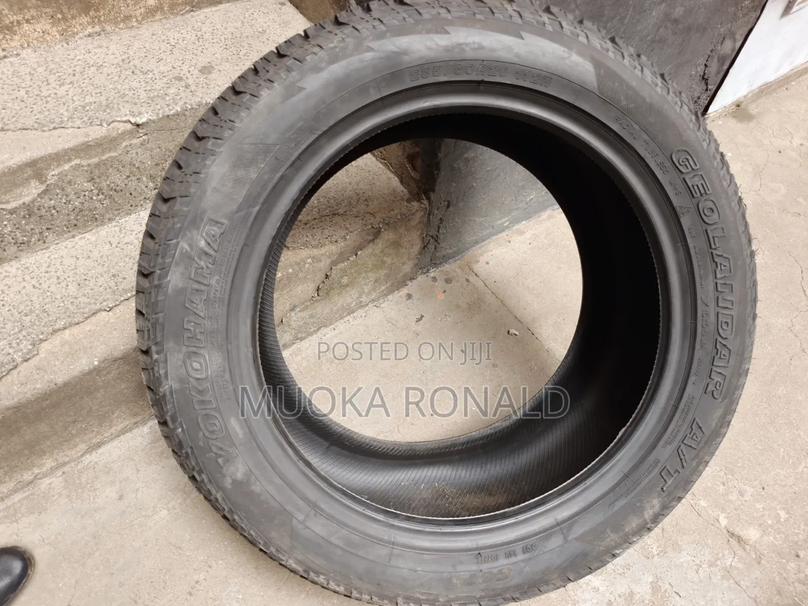 285/50r20 Yokohama Tyre Made in Japan