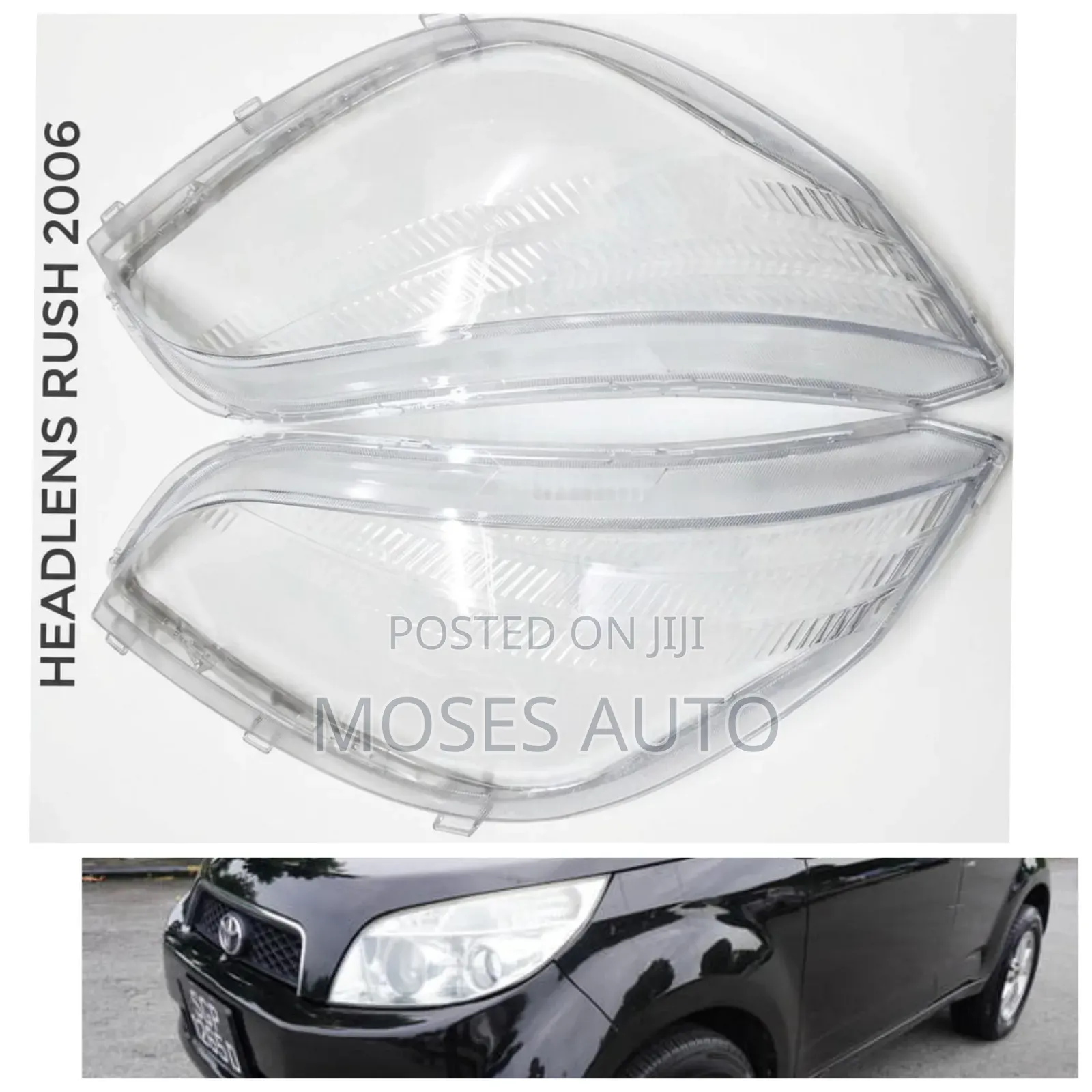 Toyota Rush Headlights Lens