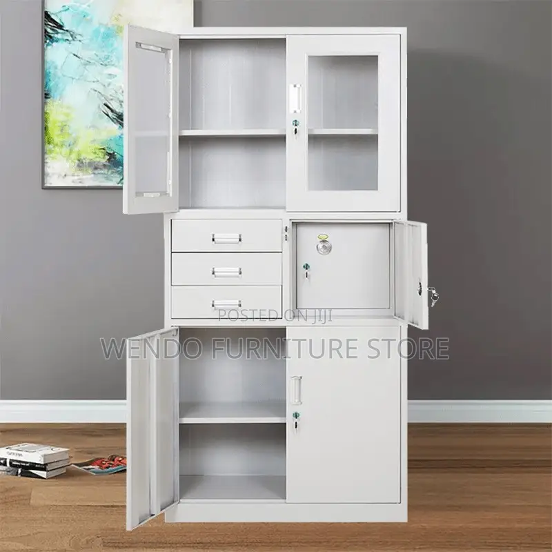 Office Cabinet; Two Doors Steel Files Provisional Office Cabinet