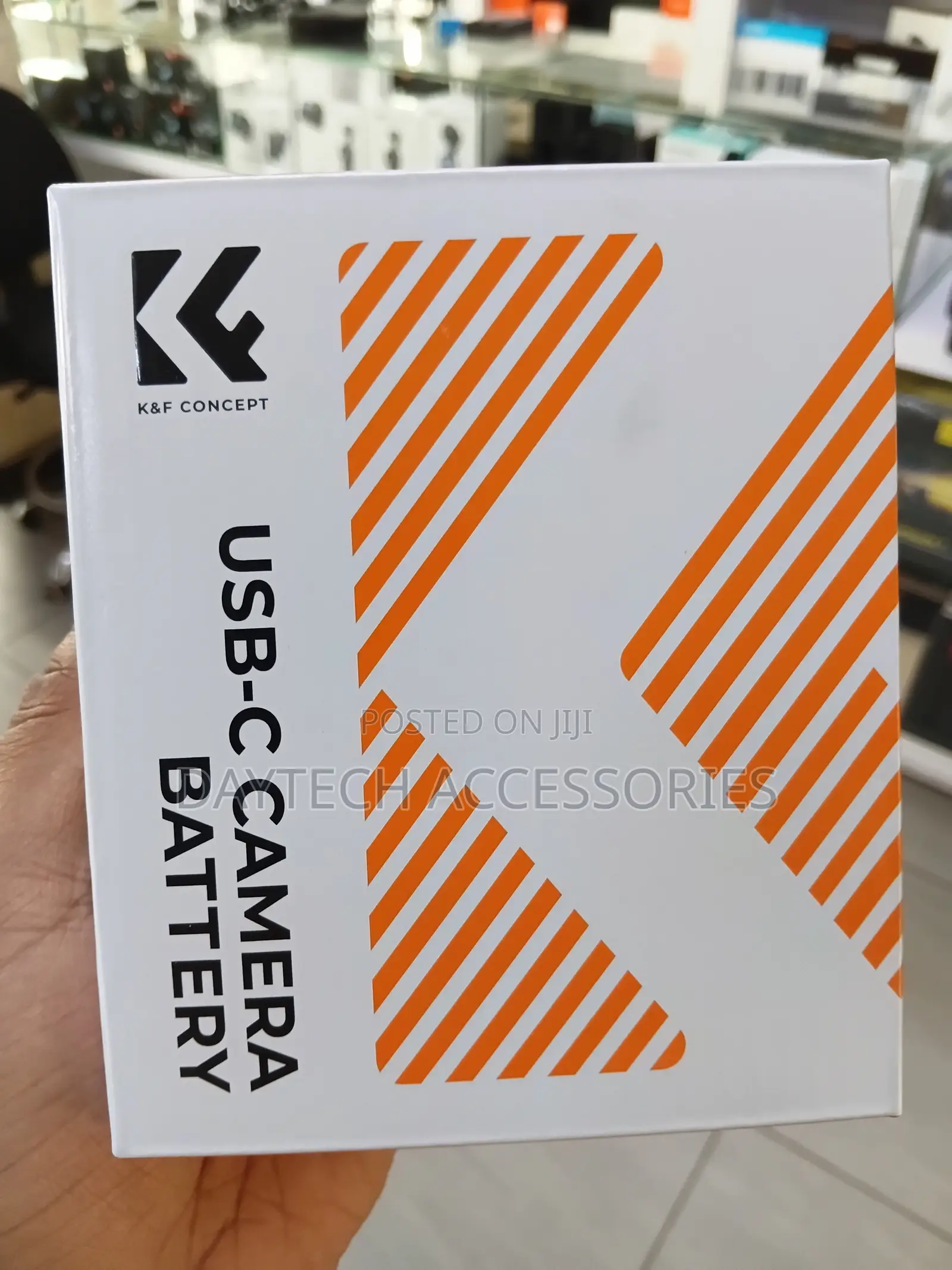 K F NP-F970 USB-C Rechargeable Camera Battery (Black)