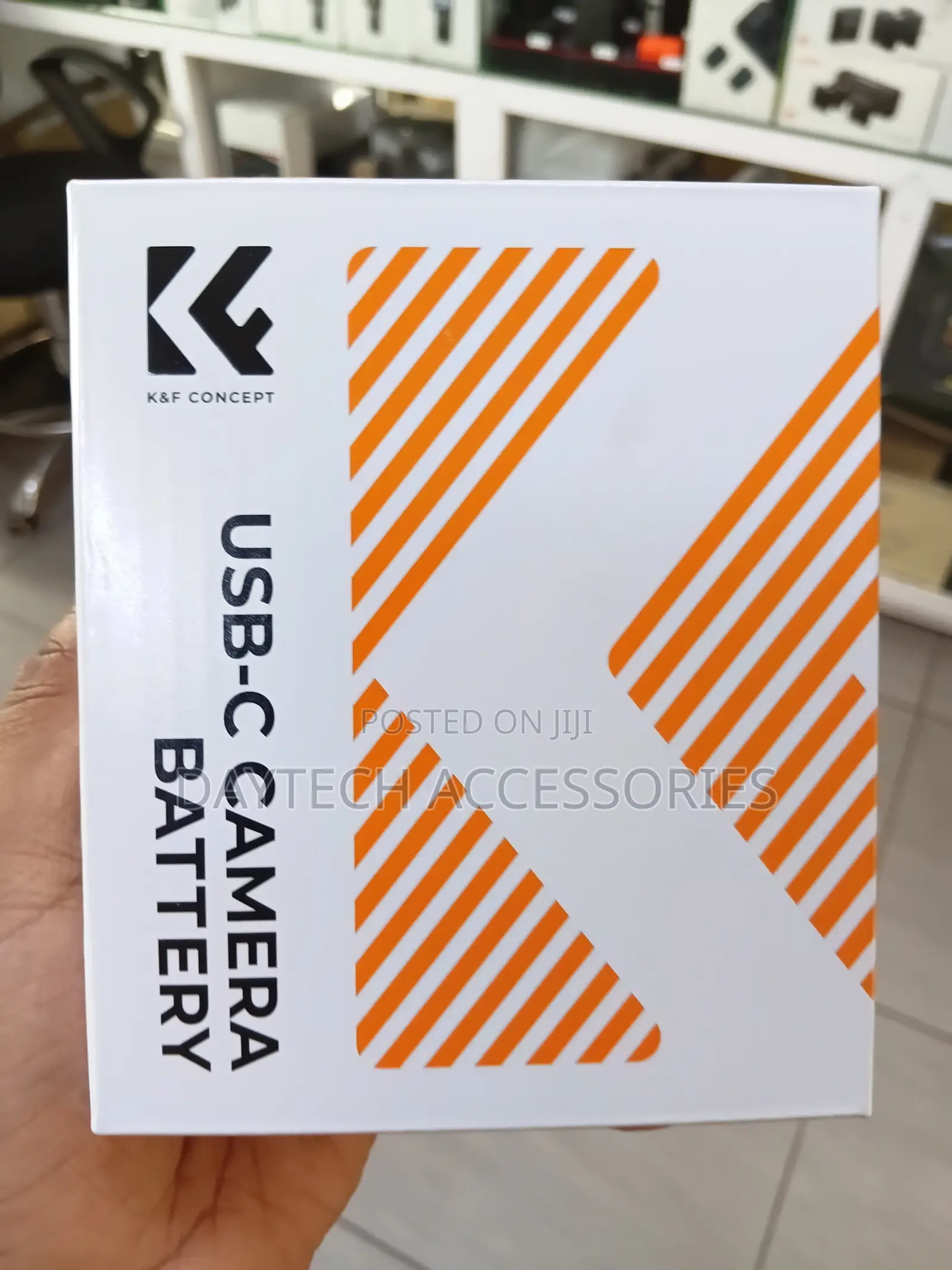 K F NP-F970 USB-C Rechargeable Camera Battery (Black)