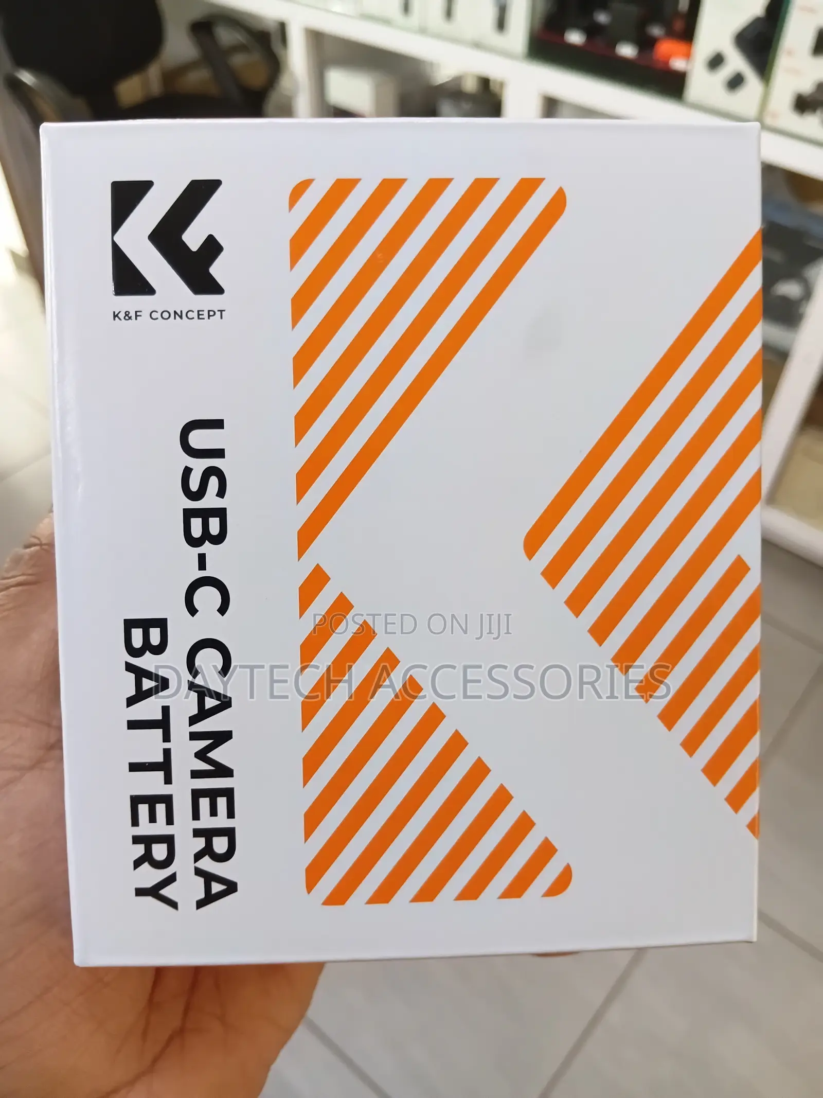 K F NP-F970 USB-C Rechargeable Camera Battery (Black)
