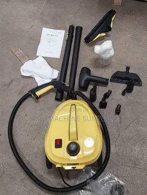 2000W Multi-Purpose High-Pressure Steam Cleaner Features a 4 to 5 Bar