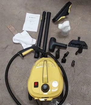 2000W Multi-Purpose High-Pressure Steam Cleaner Features a 4 to 5 Bar