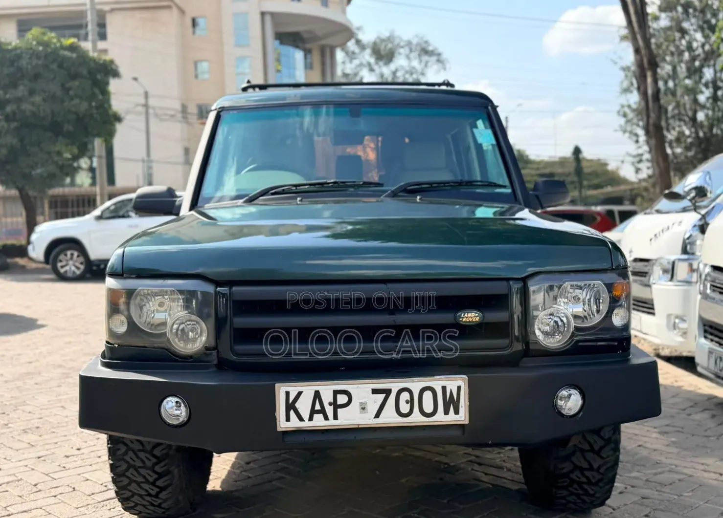Land Rover Discovery 2002 Green