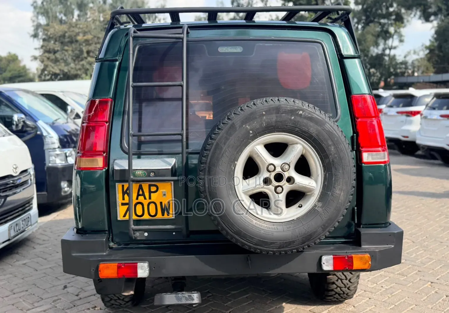 Land Rover Discovery 2002 Green