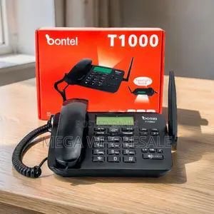 Handsfree Speaker Bontel T1000 Dual Sim GSM Landline Desktop Phone