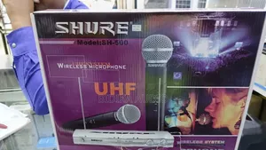 Shure SH-500 Dual Channel UHF Wireless Microphone System