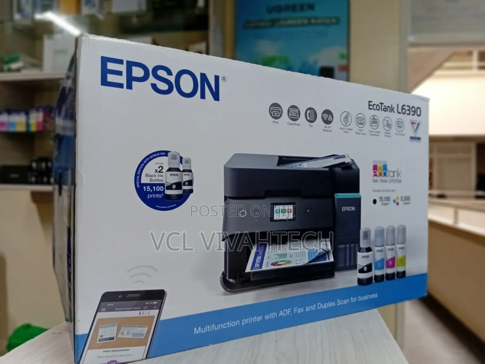 Epson L6390 3 in 1 WIFI Printer
