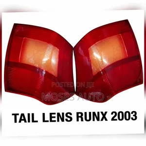 Runx 2003 Taillight/Tail Lights/Back Light/Backlight Lens