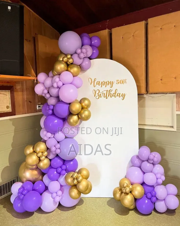 Happy Birthday Backdrop Decor