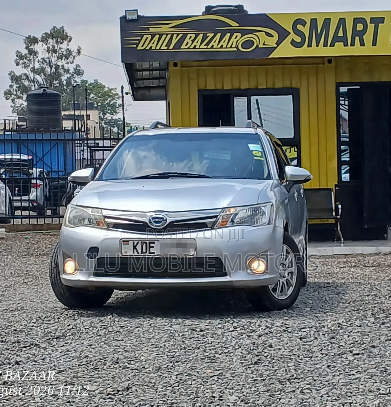 Toyota Corolla Fielder 2015 Silver