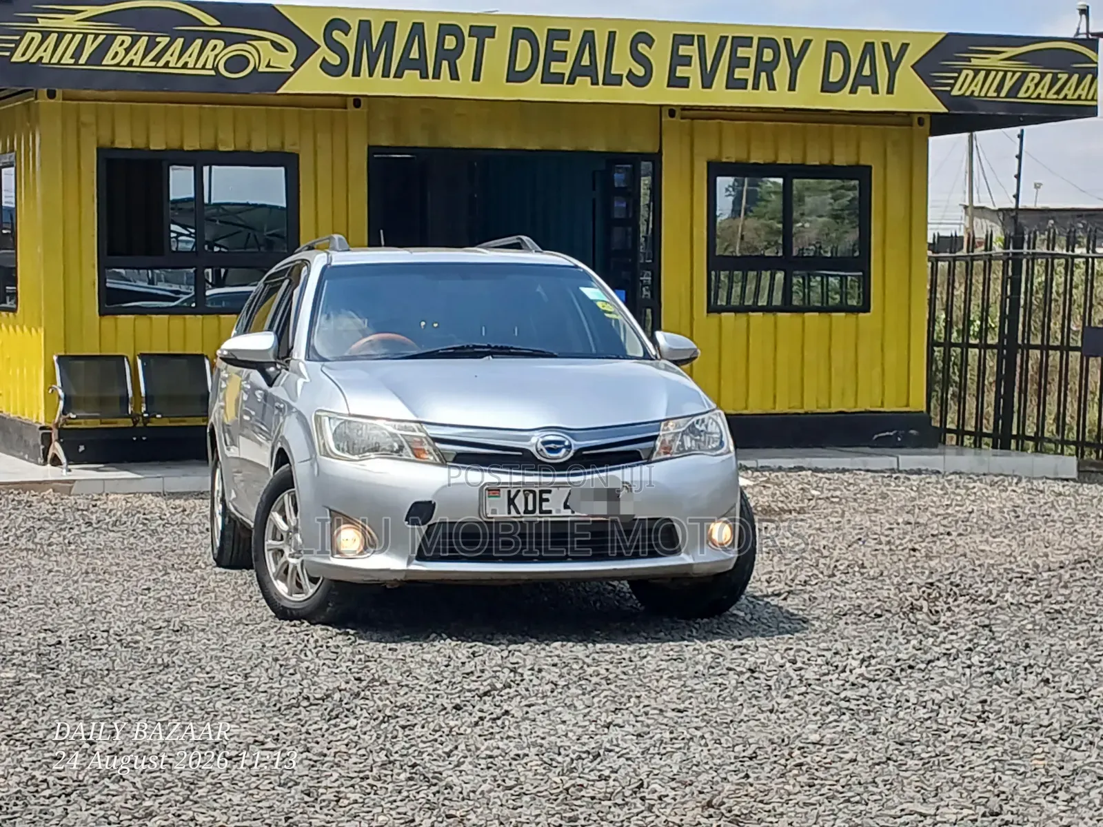Toyota Corolla Fielder 2015 Silver