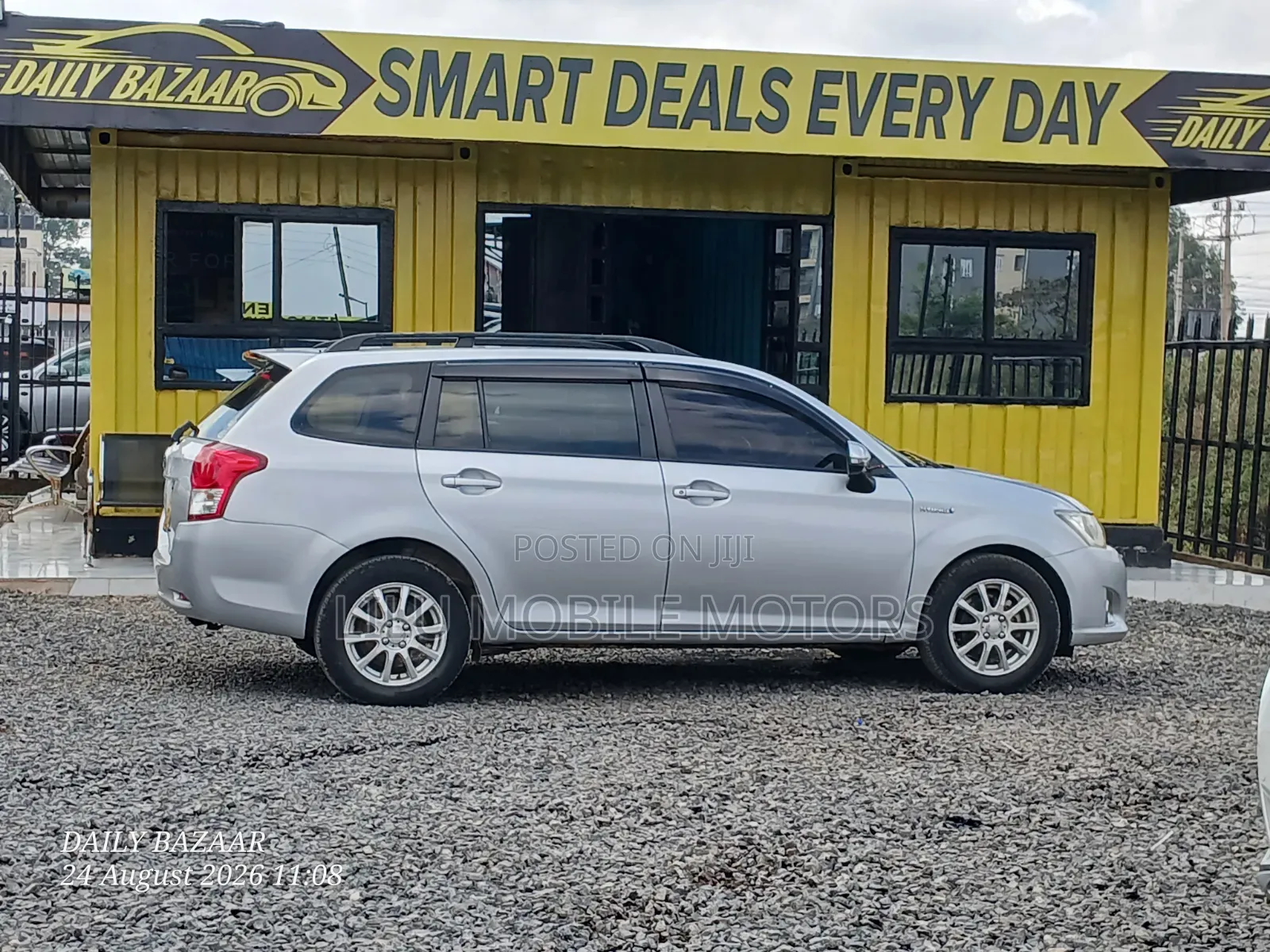 Toyota Corolla Fielder 2015 Silver