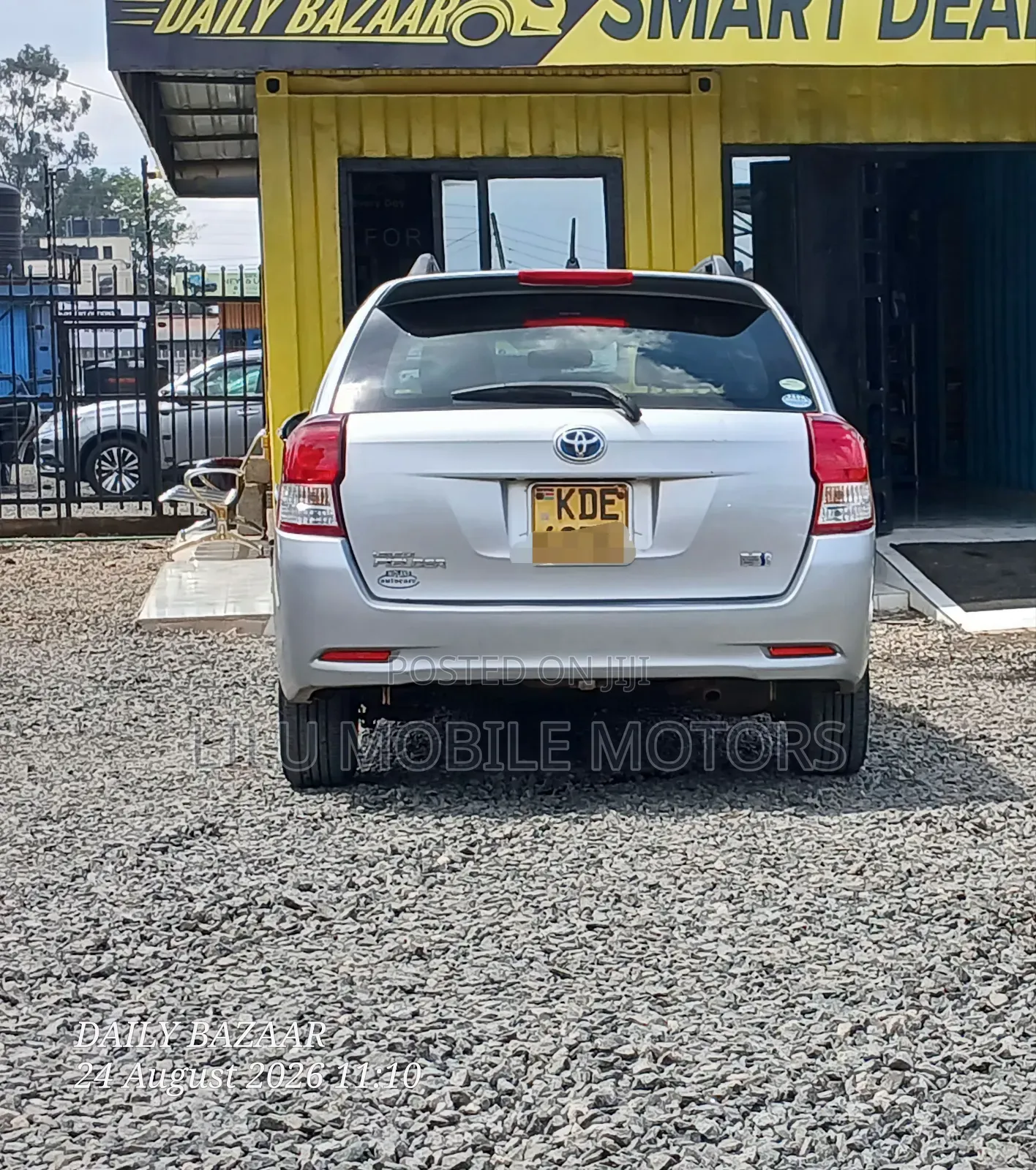 Toyota Corolla Fielder 2015 Silver