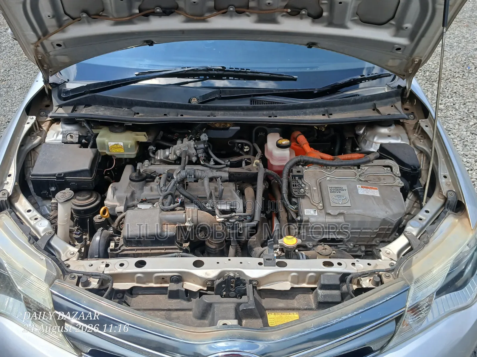 Toyota Corolla Fielder 2015 Silver